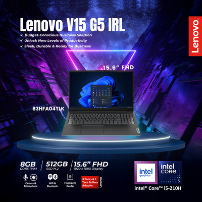 83HFA04TLK - V15 G5 210H I5 8GB 512GB 15.6FHD WIFI BL FR D 47HW DOS