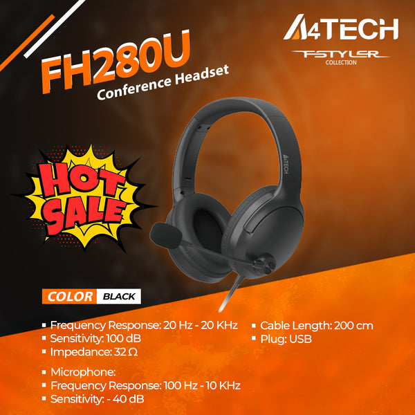 A4TECH FH280U FSTYLER CONFERENCE OVER-EAR