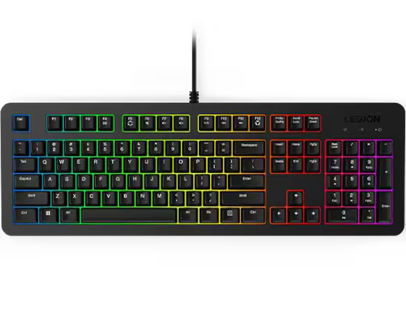 Lenovo Legion K310 RGB Gaming Keyboard (US English) – Control. Comfort. Gaming Ready.