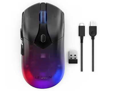 Lenovo Legion M410 Wireless RGB Gaming Mouse – Wireless Freedom. Wired Precision. Total Control.