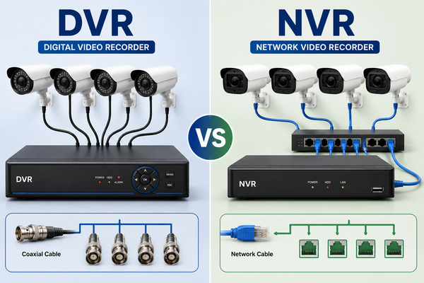 DVR vs NVR: Which Recording System Is Right for Your CCTV Setup?