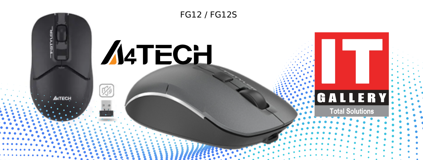 FG12 / FG12S 2.4G Wireless Mouse - Ergonomic Precision for Every Task