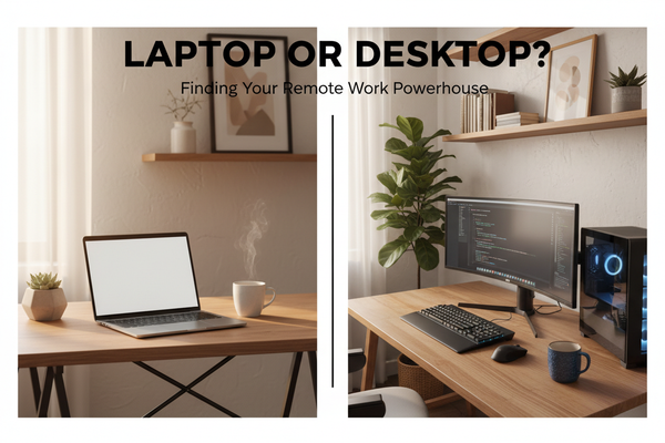 Laptop or Desktop? Choosing the Right Setup for Home Office Work