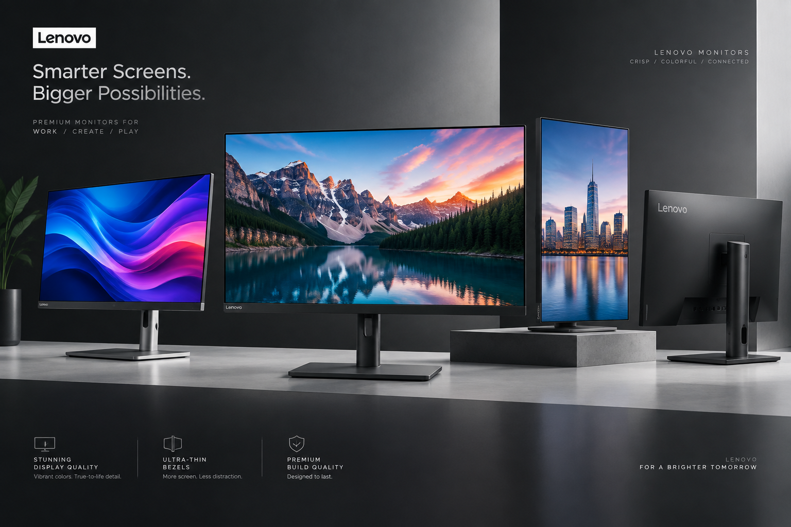 Modern Monitor Screens &amp; Lenovo's Lineup