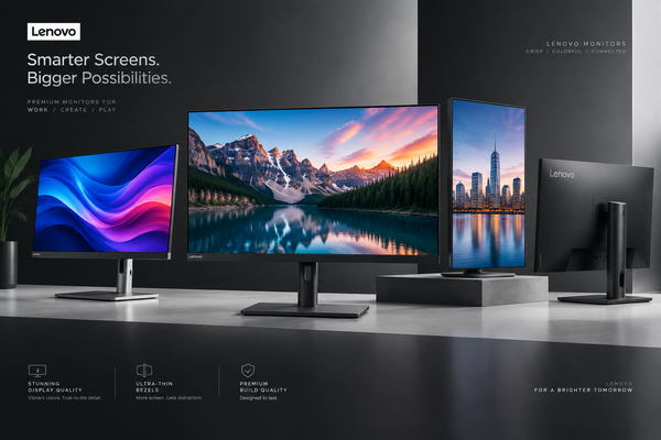 Modern Monitor Screens &amp; Lenovo's Lineup