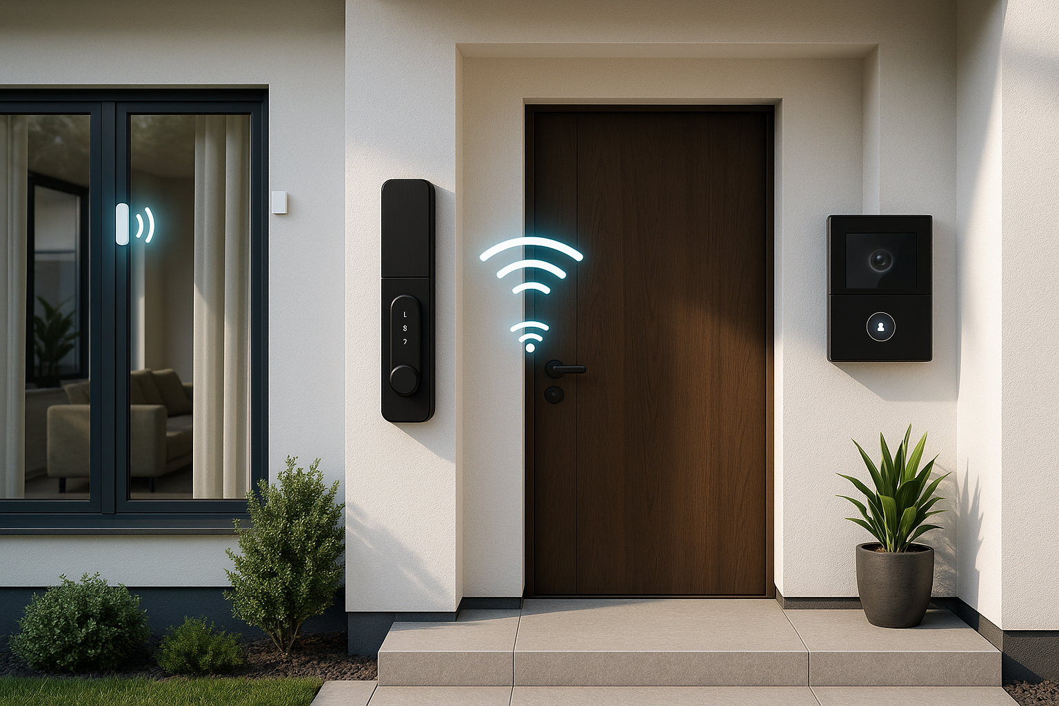 How to Secure Your Home with Smart Locks, Door Sensors &amp; Intercoms