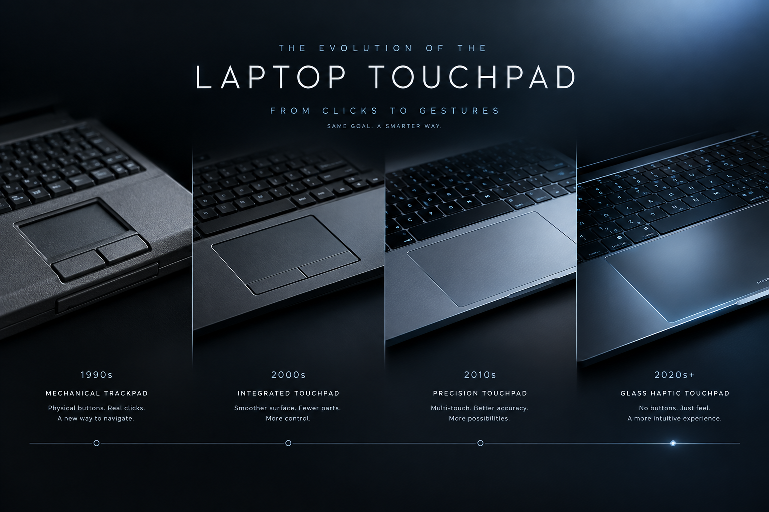 The Evolution of the Laptop Touchpad
