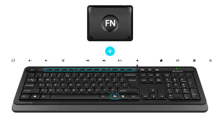 A4Tech Fstyler Wired Combo Set F1010