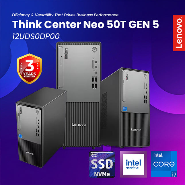Lenovo ThinkCentre Neo 50T Gen 5 12UDS0DP00
