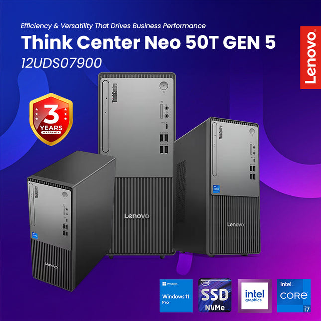 Lenovo ThinkCentre Neo 50T Gen 5 12UDS07900