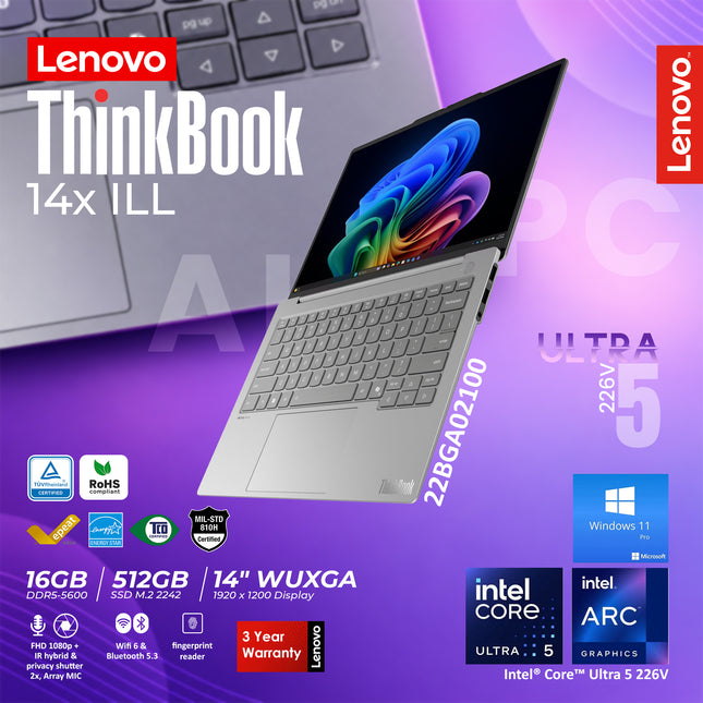 22BGA02100  Lenovo ThinkBook 14x ILL
