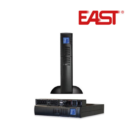 EA902PSRT  Online HF UPS 2KVA/1800W, short backup, Rack mountal type, inbuilt 4*9ah battery, with USB, External battery connector -2Y