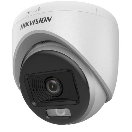 DS-2CE70DF0T-LPFS 2 MP Smart Hybrid Light with ColorVu Indoor Fixed Turret Camera-2Y