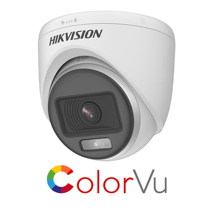 DS-2CE70DF3T-LPFS 2 MP ColorVu Dual-light Indoor Fixed Turret Camera