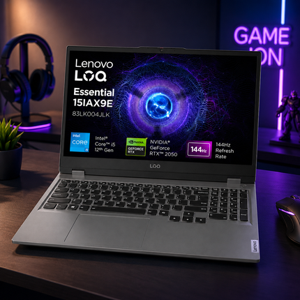 LOQ  Essential 15IAX9E 83LK004JLK | intel core i5- 16GB 512SSD RTX 3050