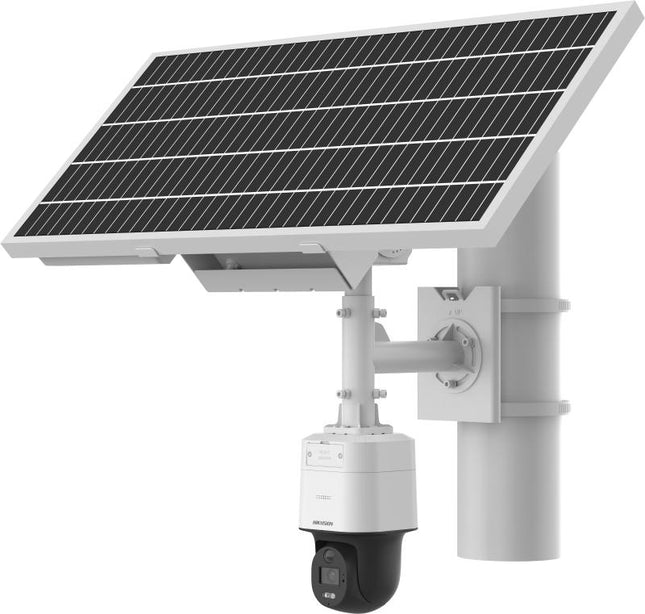 DS-2XS3Q47G1-LDH/4G/C18S40 4 MP ColorVu solar-powered security PT camera