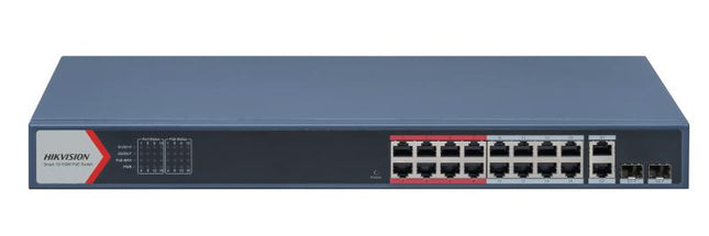 DS-3E1318P-EI 16-port Fast Ethernet Smart PoE Switch
