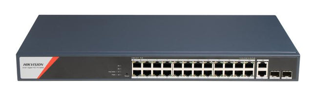 DS-3E1528HP-SI-24P2T2F High-performance 24-port Gigabit Smart PoE switch