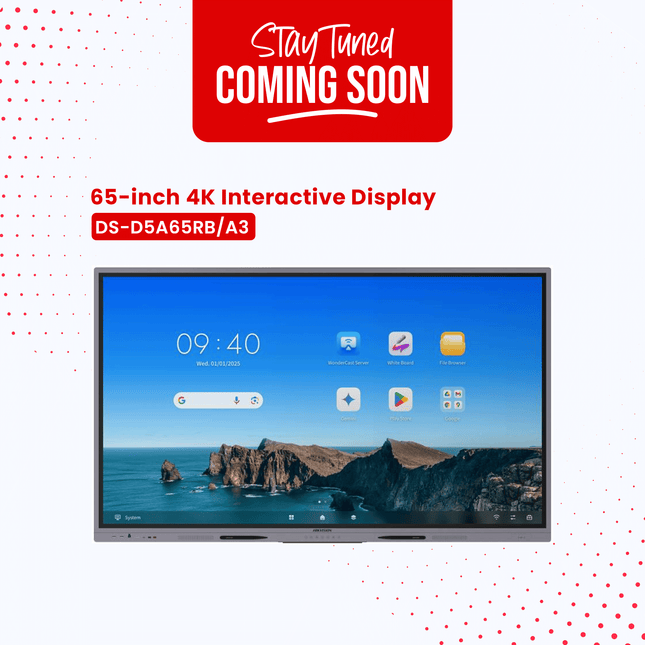 DS-D5A65RB/A3 — 65" 4K Android 14 Interactive Flat Panel