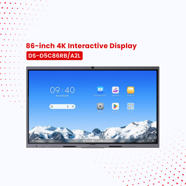 DS-D5C86RB/A2L — 86" 4K Interactive Flat Panel (High End, Wonder AI)