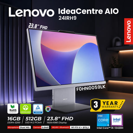 Lenovo IdeaCentre AiO 24IRH9-F0HN0059LK