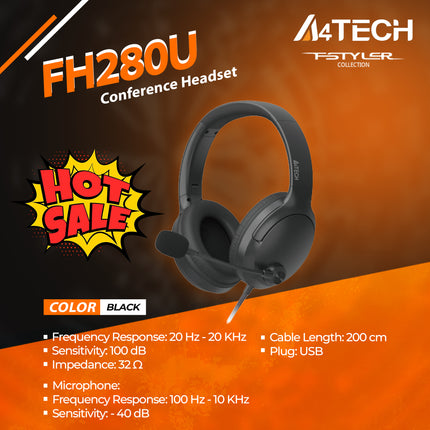 A4TECH FH280U FSTYLER CONFERENCE OVER-EAR
