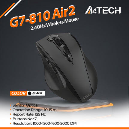 A4Tech G7-810 Air2 Wireless Mouse