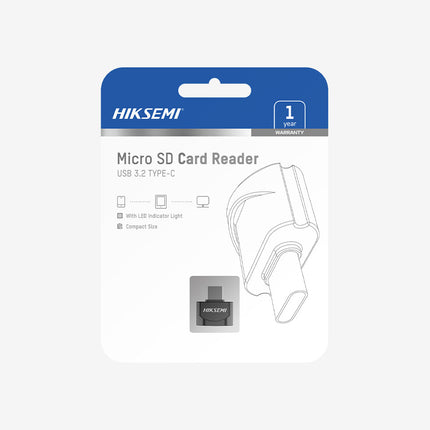 HS-HUB-CR01 MINI 2 in 1 Card Reader -1Y