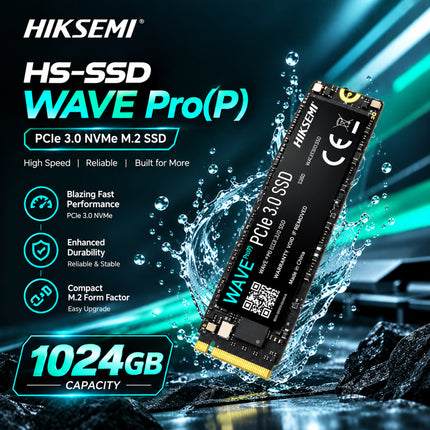 HS-SSD-WAVE PRO(P) 1024G NVME SSD HISEMI -3Y
