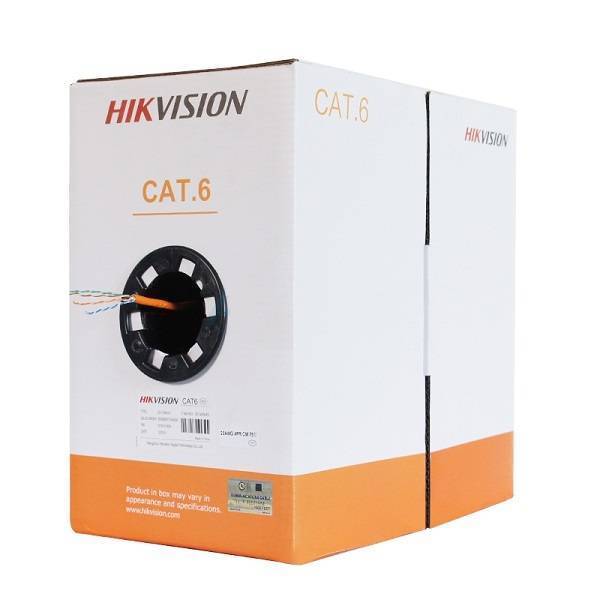 DS-1LN6-UU(O-STD) 305 m CAT6 UTP Network Cable (Solid Copper, 0.565 mm, CM)