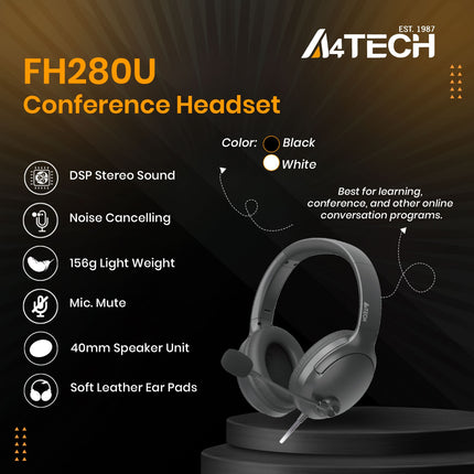 A4TECH FH280U FSTYLER CONFERENCE OVER-EAR