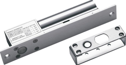 DS-K4T108 Electric Bolt, 205×34×42mm (8.1×1.3×1.7"), 12VDC, ≤1.2A (Startup Current), 0.2A (Standby).