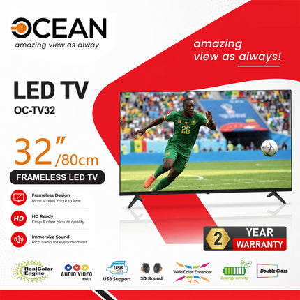 OCEAN 32 Inch HD LED TV PB815-A1
