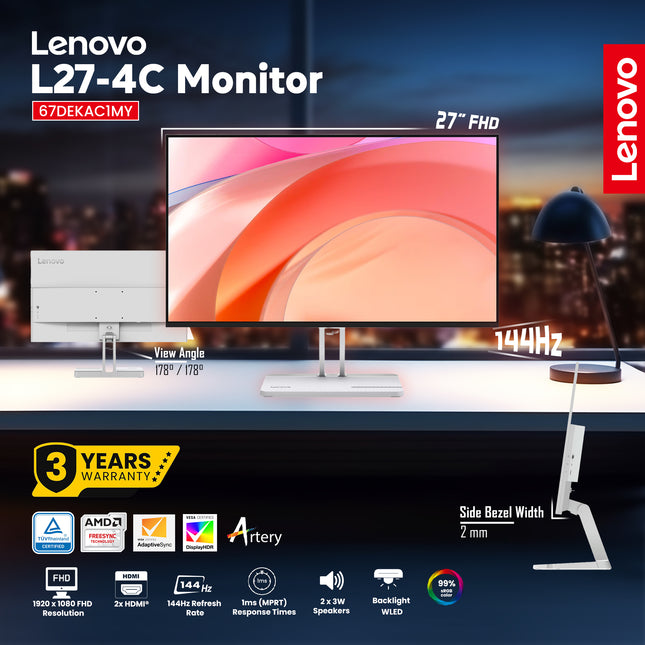 LENOVO L27-4C 67DEKAC1MY