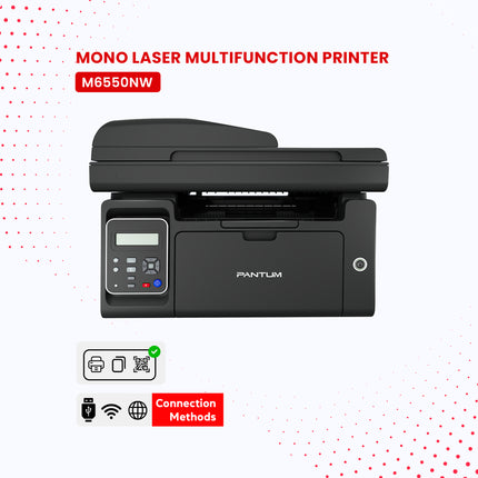 M6550NW 3-in-1 multifunction laser printer