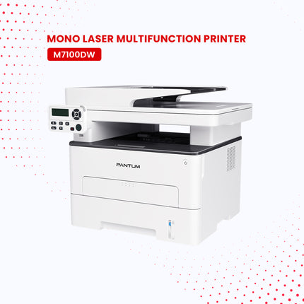 M7100DW 3 in1  Multifuncation +duplex  wifi network