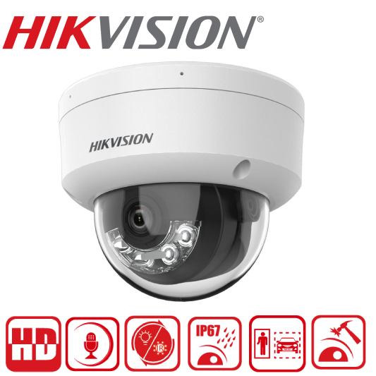 DS-2CD1183G2-LIU 8 MP Smart Hybrid Light Fixed Dome Network Camera