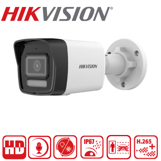DS-2CD1083G2-LIU 8 MP Smart Hybrid Light Fixed Bullet Network Camera