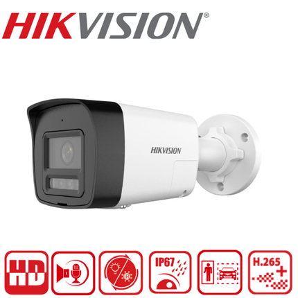 DS-2CD1083G2-LIUF/SL 8 MP Smart Hybrid Light Fixed Bullet Network Camera