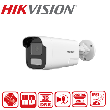 DS-2CD1T83G2-LIUF/SL 8 MP Smart Hybrid Light Fixed Bullet Network Camera