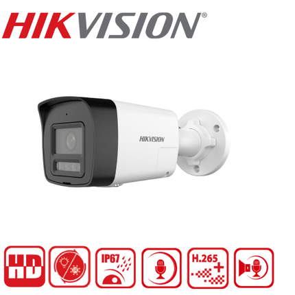 DS-2CD1023G2-LIUF/SL 2 MP Smart Hybrid Light Fixed Bullet Network Camera -2y
