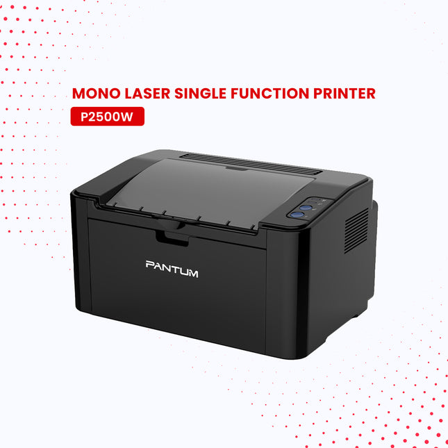 P2500W Mono laser single function printer
