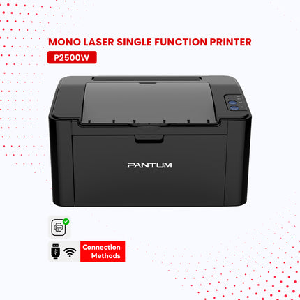 P2500W Mono laser single function printer