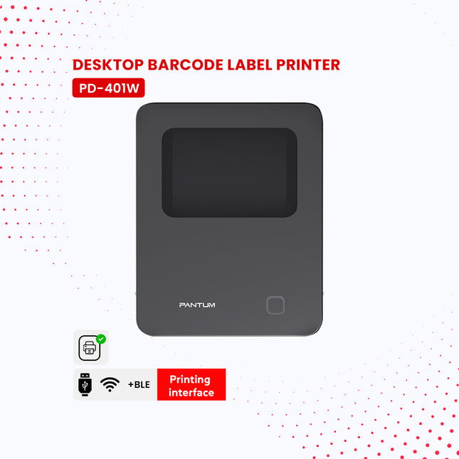PD-401W Desktop Barcode Label Printer