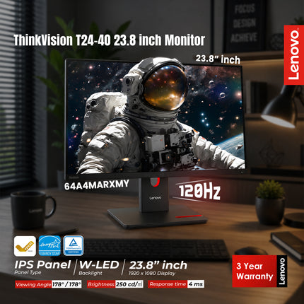 64A4MARXMY LENOVO THINKVISION MONITOR T24-40