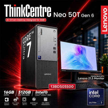 Desktop TC neo 50t Gen 6 U7265 16G 512G  -3y