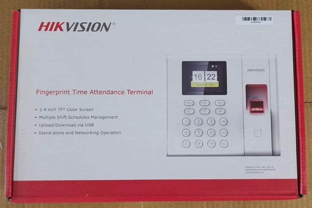 DS-K1A8503EF-B Value Series Fingerprint Time Attendance Terminal