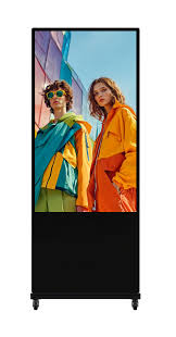 DS-D6055UT-D/S — 55-inch Touchable Slim Floor Standing Digital Signage