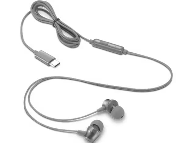 GXD1J77353 - Lenovo 300 USB-C Wired In-Ear Headphone