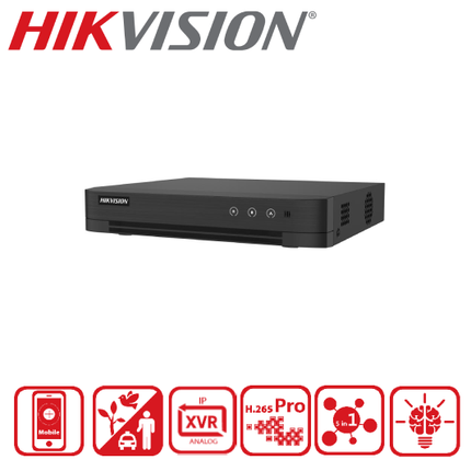 IDS-7208HQHI-M1/T 8-ch 1080P 1U H.265 AcuSense DVR-2y